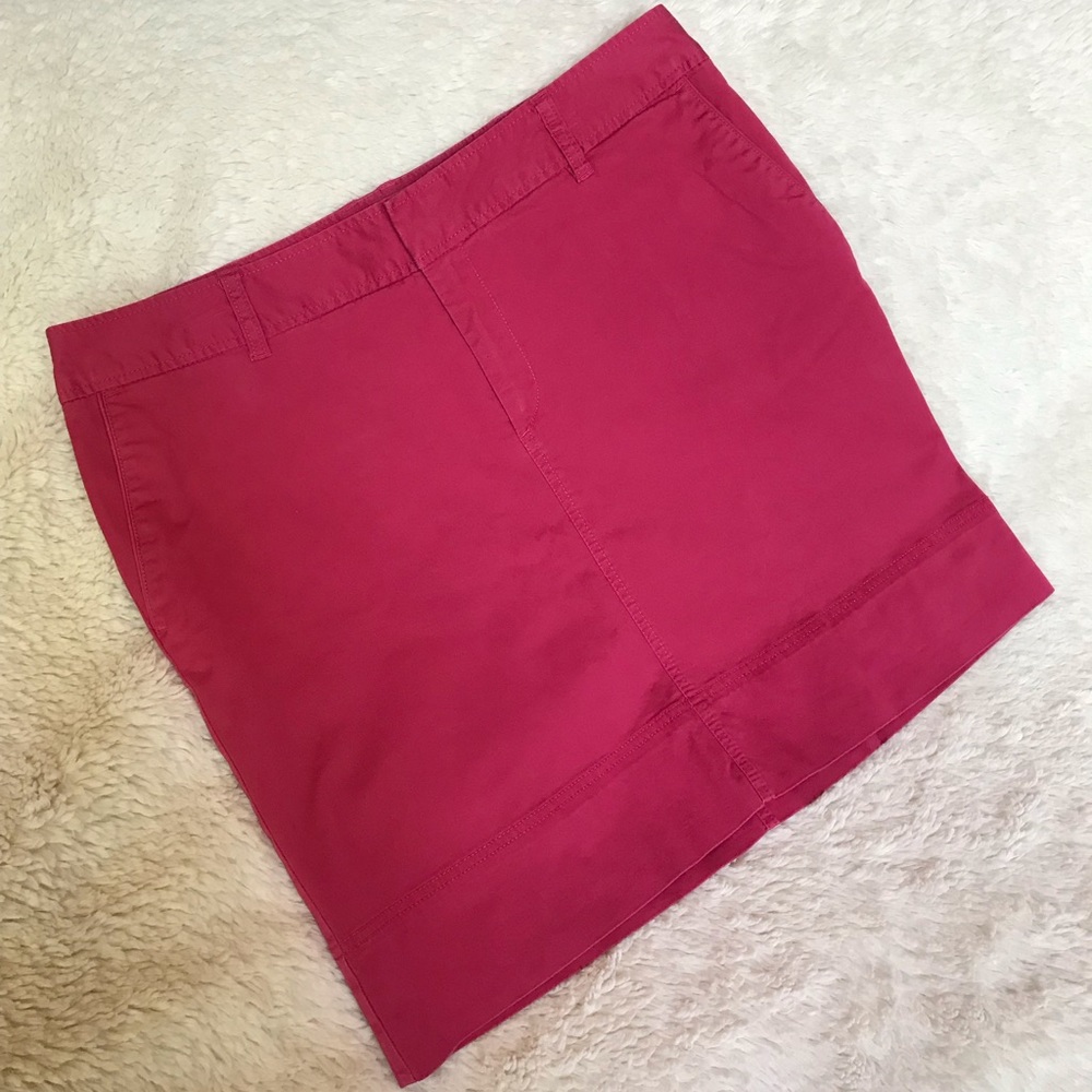 Merona Reddish/Pink Mini Skirt